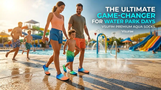 Scorching Concrete and Slippery Decks: Why Premium Aqua Socks Are the Ultimate Game-Changer for Water Park and Family Pool Days